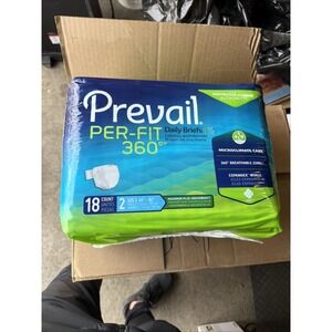 Prevail Per-Fit 360 Incontinence Brief 2 Breathable PFNG-013/1 56 18 Ct